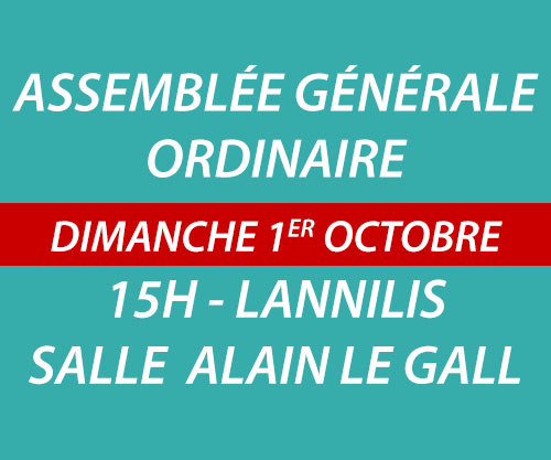 assemblée généraledimanche 1er octobre 202315h salle alain le galllannilis